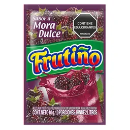 Frutiño Refresco en Polvo Mora