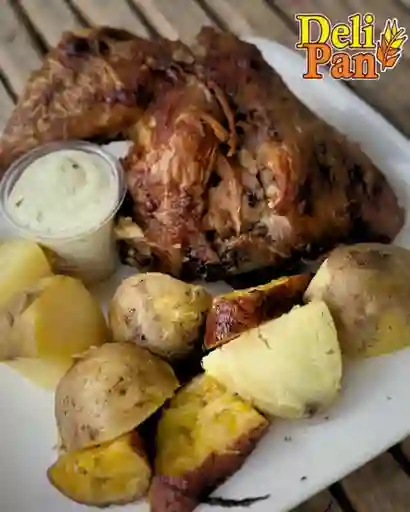 Medio Pollo Asado