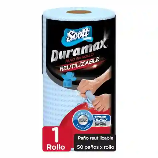 Toalla de Papel Reutilizable Scott Duramax 1 Rollo 150 Hojas