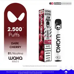 WAKA Vape Solo 2 Dark Cherry-5% 2500 Puff