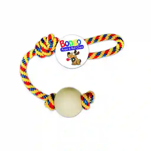 Juguete Pet Spa Rope And Ball Colores Variados