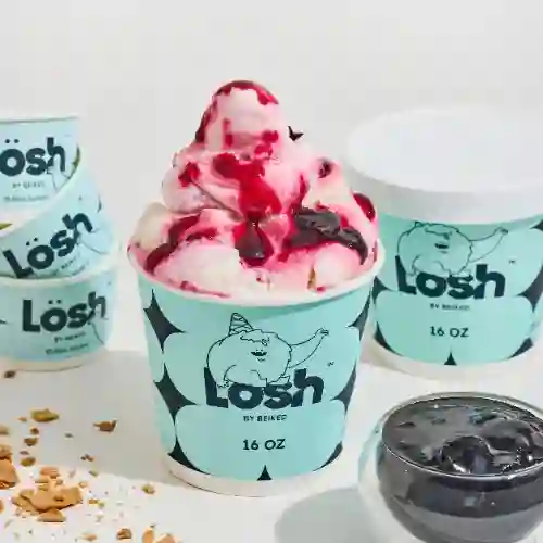 Gelato Losh Yogurt de Amarenas 1/2l