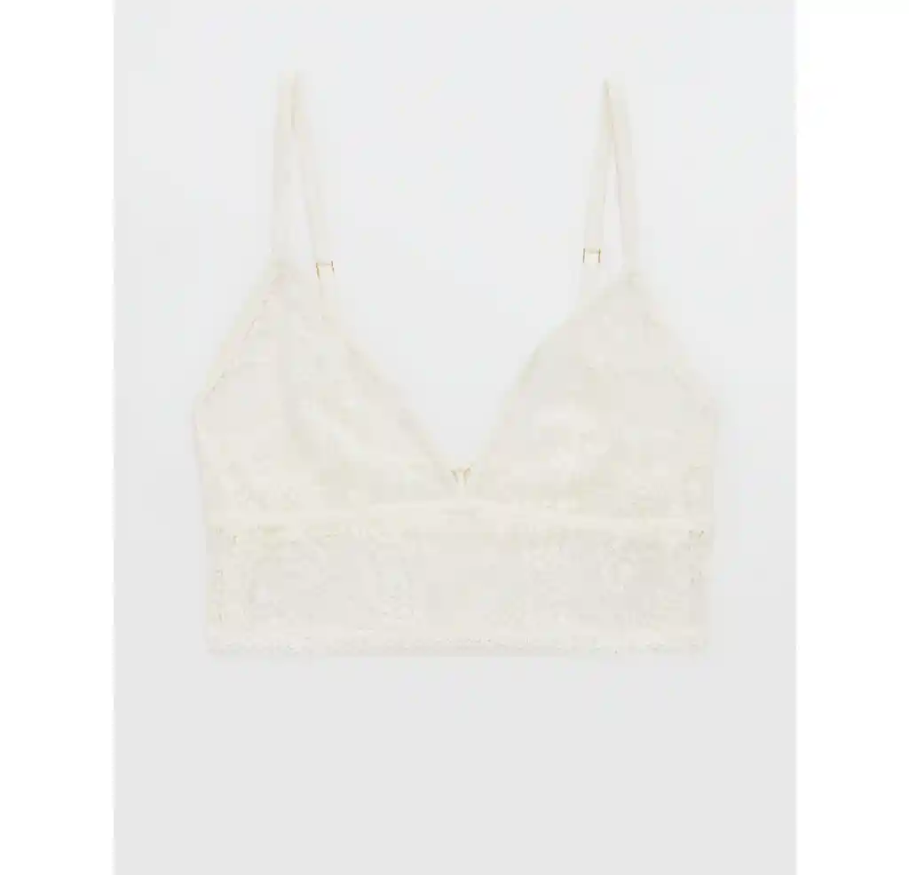 Bralette Blanco Paisley Medium American Eagle