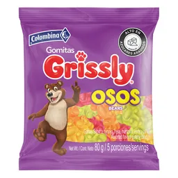 Grissly Gomitas Dulces con Forma de Osos