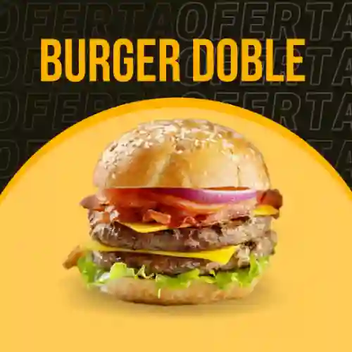 Hamburguesa Doble