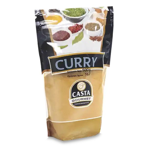 Curry Casta Gourmet Doypack Con Zipper