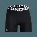 Under Armour Short Middy Para Mujer Negro SM Ref 1383628-001
