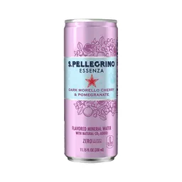 San Pellegrino Agua Carbonatada Essenza Cherry & Pomegranate