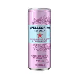 San Pellegrino Agua Carbonatada Essenza Cherry & Pomegranate