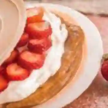 Oblea Fresa-chantilly