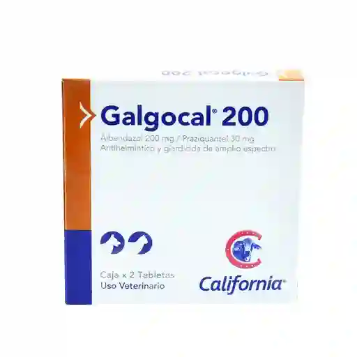 Galgocal 200 Antiparasitario para Perros y Gatos