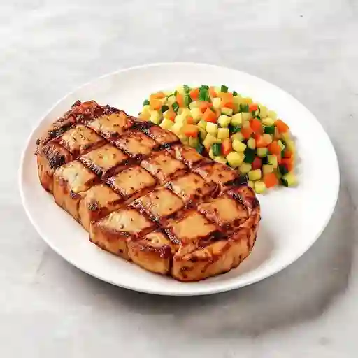 Churrasco de cerdo a la parrilla