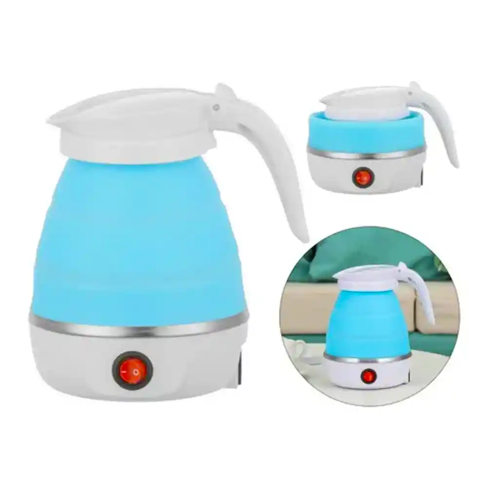 Calentador Hervidor de Agua Tetera Plegable Portatil