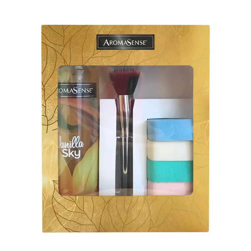 Estuche Splash+brocha+pomos Aromasense