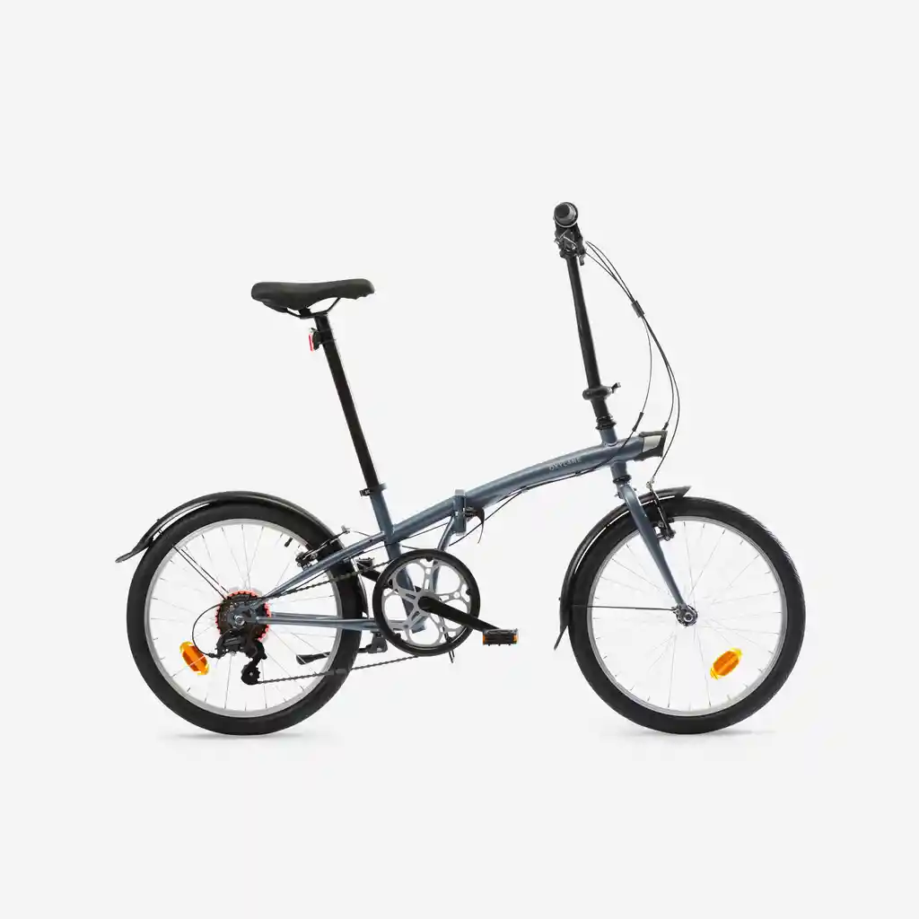 Bicicleta Plegable Fold 120 Gris