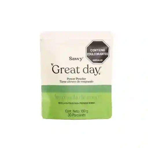 Savvy Great Day Sabor Limonada Coco X30
