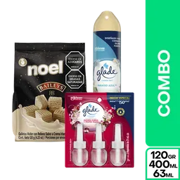Combo Mamá Galleta Noel Baileys + Paraiso Azul + Alegria Floral