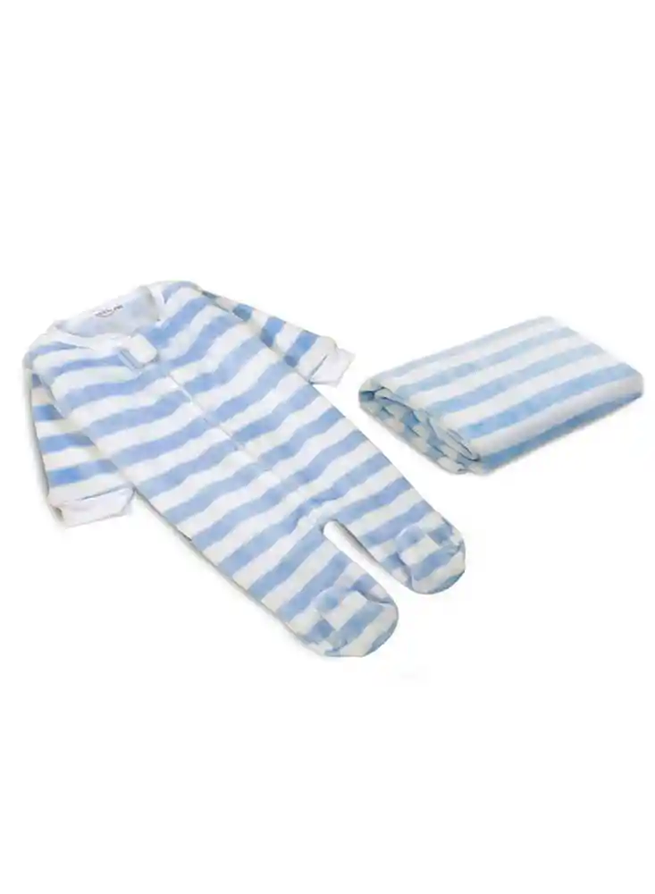 Pijama Entera Para Bebe 6-9 - Multicolo