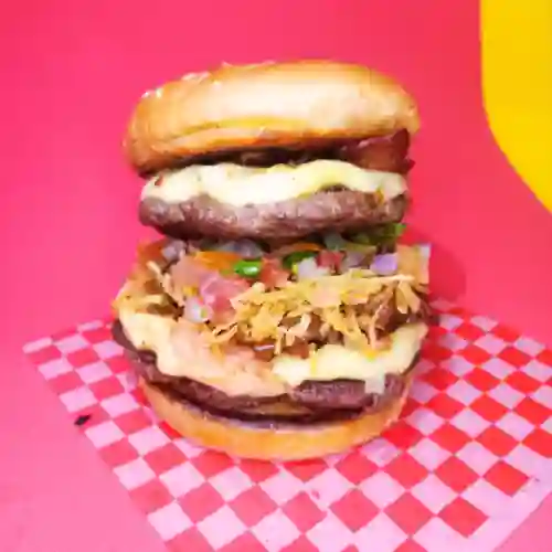 Supernikyburger en combo