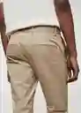 Pantalón Borne Beige Talla 42 Hombre Mango