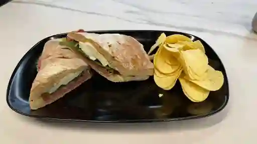 Sándwich de Burrata