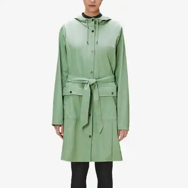 Rains Chaqueta Curve Verde Oliva M