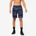 Domyos Pantaloneta Fitness 120 Hombre Azul Oscuro Talla XXL