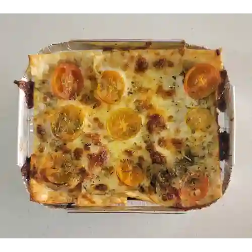 Lasagna de Pollo Miel Mostaza