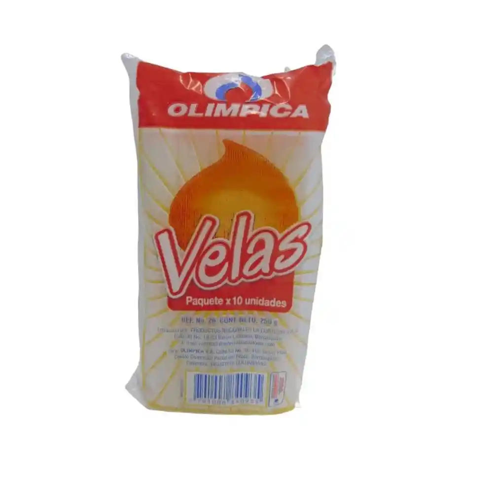 Vela Olimpica N° 26 X10un