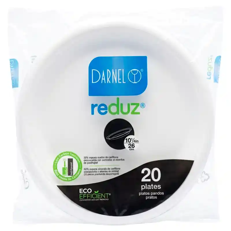 Darnel Platos Pandos Desechables