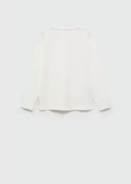 Camiseta Basica7 Offwhite Talla 14 Niños Mango