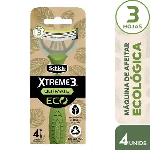 Schick Maquina de Afeitar Ultimate Eco