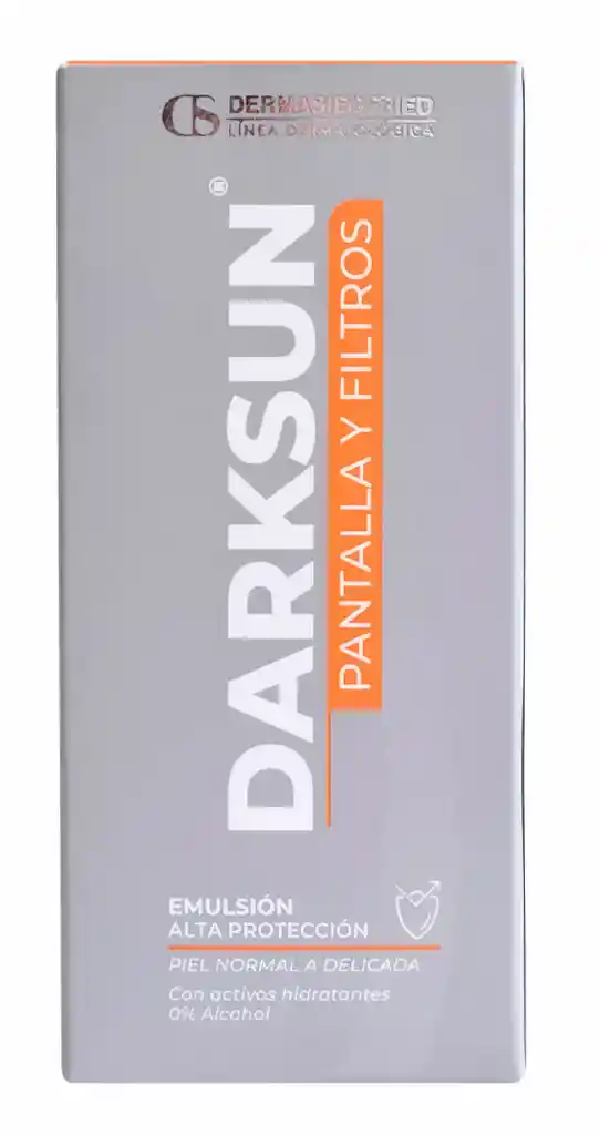 Darksun Emulsión Pantalla y Filtro Solar