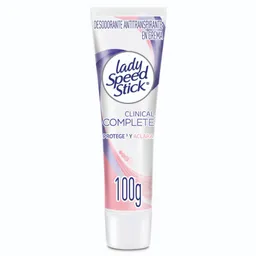 Desodorante Mujer Lady Speed Stick Clinico Protege Aclara 100gr