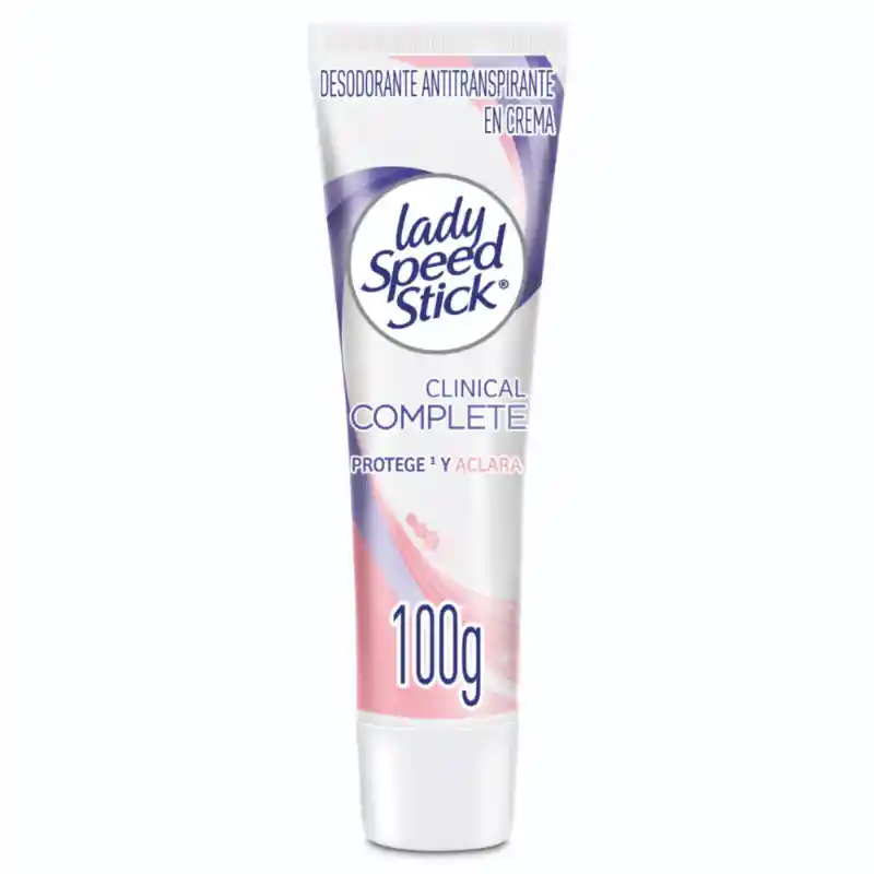 Desodorante Mujer Lady Speed Stick Clinico Protege Aclara 100gr