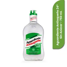 Aguardiente Antioqueño sin Azúcar 24°