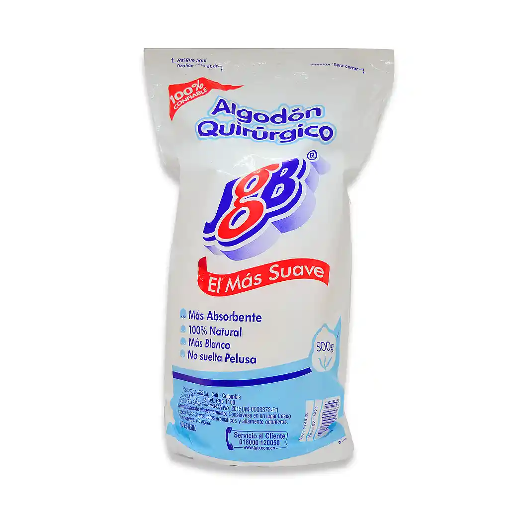 JGB Algodón Quirúrgico 