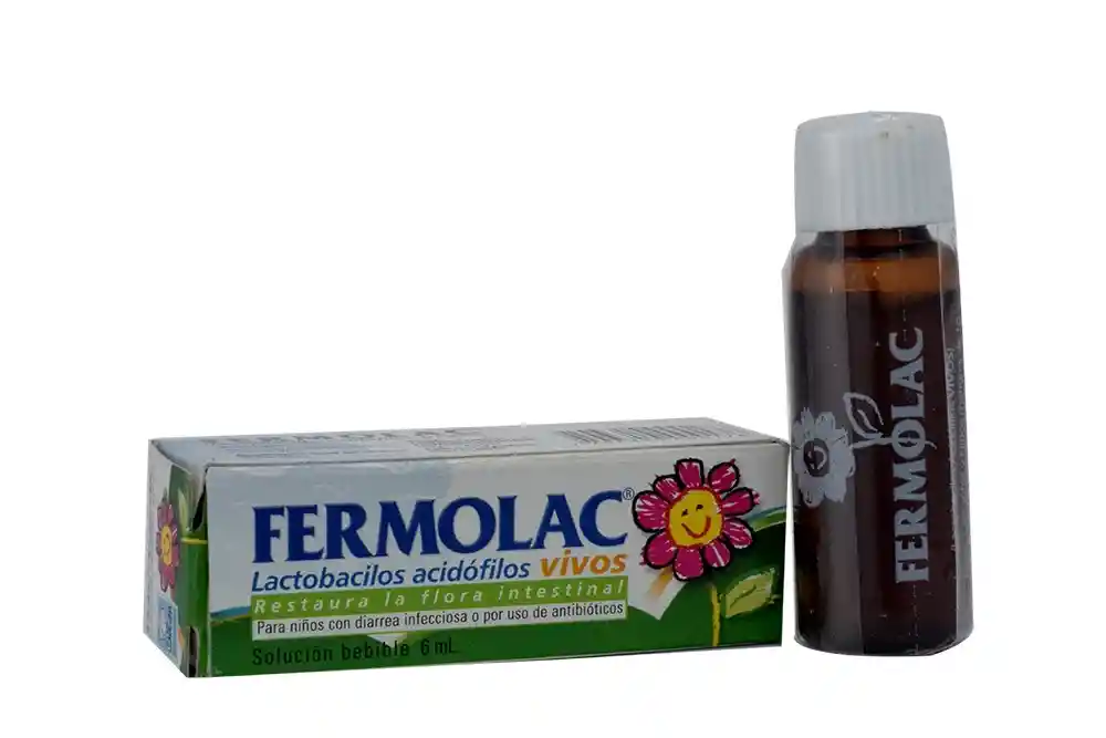 Fermolac Lactobacilos Acidófilos Vivos Antidiarreico 