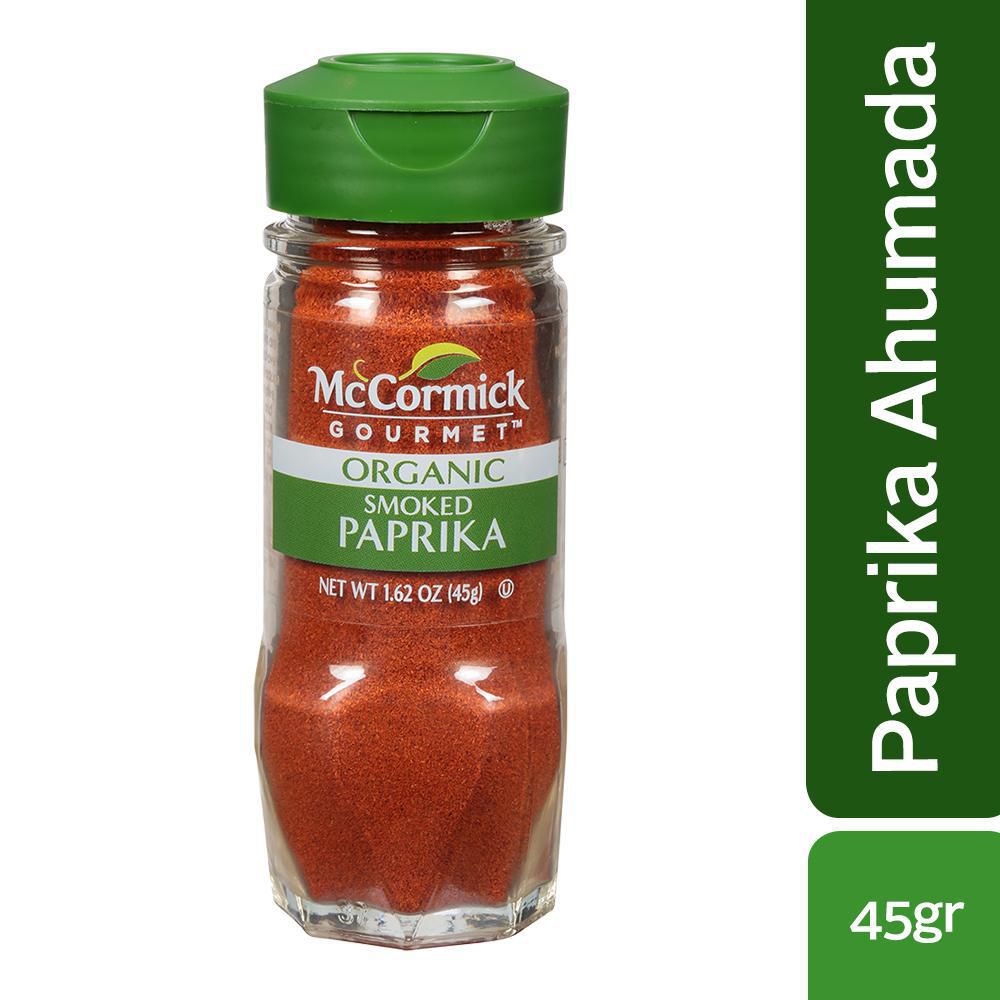 Mccormick Gourmet paprika ahumada 45 g