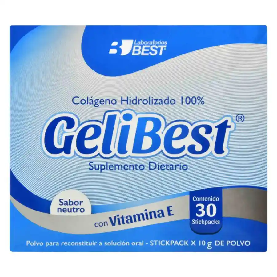 Gelibest Suplemento Dietario Colágeno Hidrolizado Sabor Neutro 