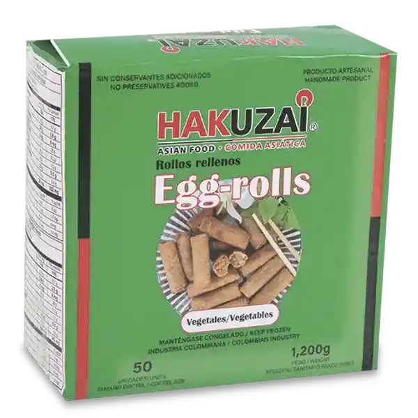 Rollo Chino Hazukai Vegetal