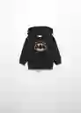 Sudadera Batman Negro Talla 72 Niños Mango