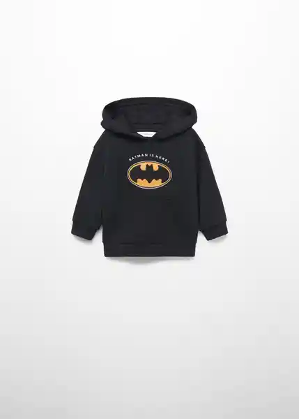 Sudadera Batman Negro Talla 72 Niños Mango