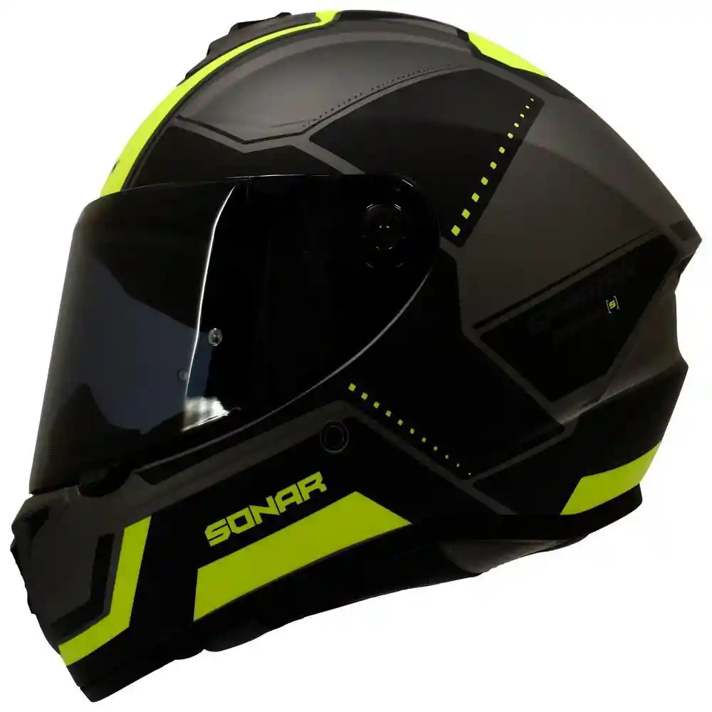 Casco Draken S Sonar Nggrvd S L-verde
