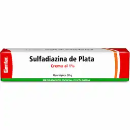 Genfar Sulfadiazina de Plata en Crema (1 %)