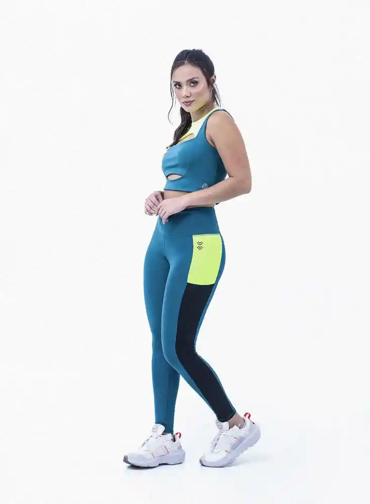 Legging Largo Xs-verde
