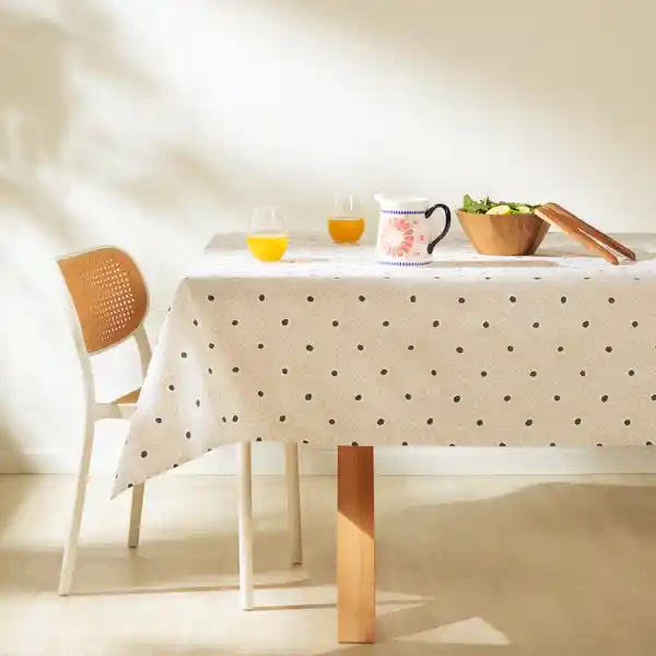 Mantel Print Blanco Casaideas