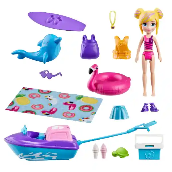 Polly Pocket Juguete Actividades Acuáticas