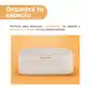 Organizador Plástico a Prueba de Polvo Serie Blanco Miniso