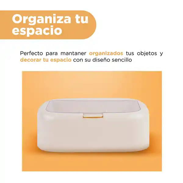 Organizador Plástico a Prueba de Polvo Serie Blanco Miniso